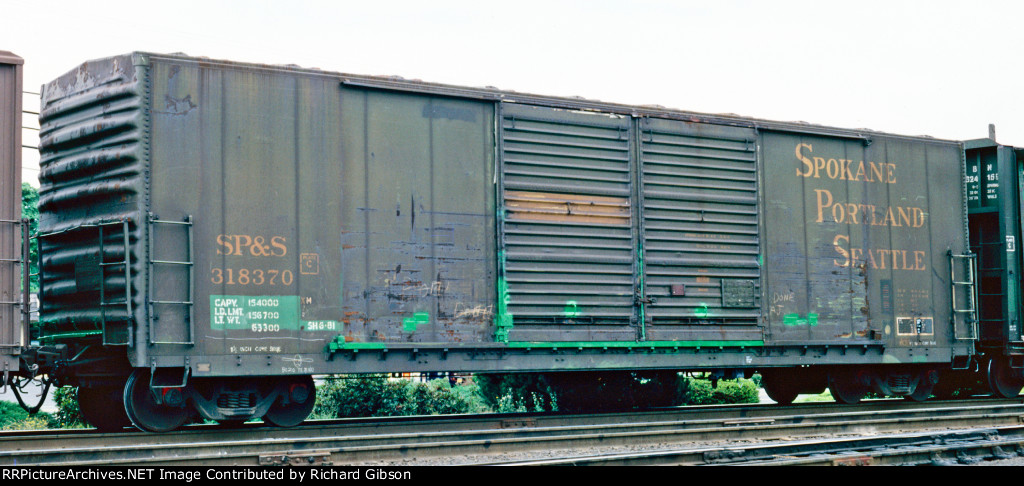 SP&S 318370 Boxcar